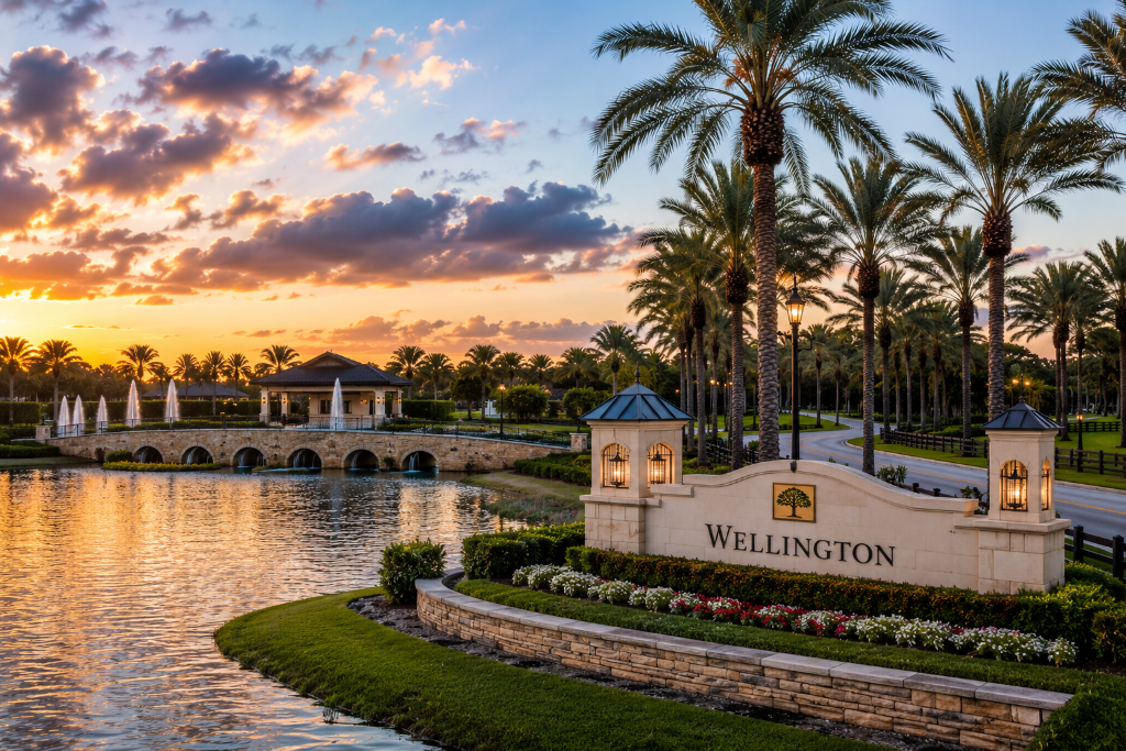 Homes and neighborhoods in Wellington, Palm Beach County, Florida