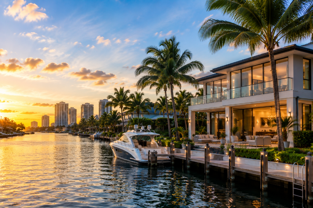 Homes and neighborhoods in Fort Lauderdale, Palm Beach County, Florida